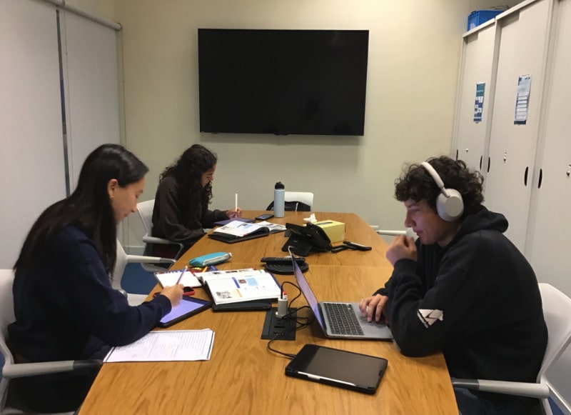 Senior students at Senior Week